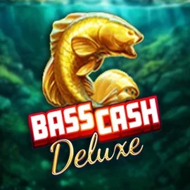 Bass Cash Deluxe slot logo by Alchemy Gaming at Helabet