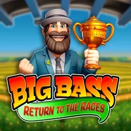 Big Bass Return to the Races by Pragmatic Play, showcased at hela.bet – game logo
