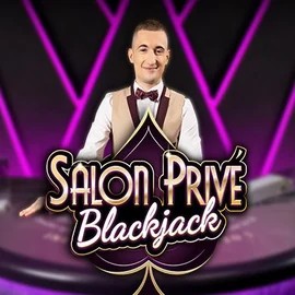Blackjack Salon Privé online game logo by Ezugi on hela.bet