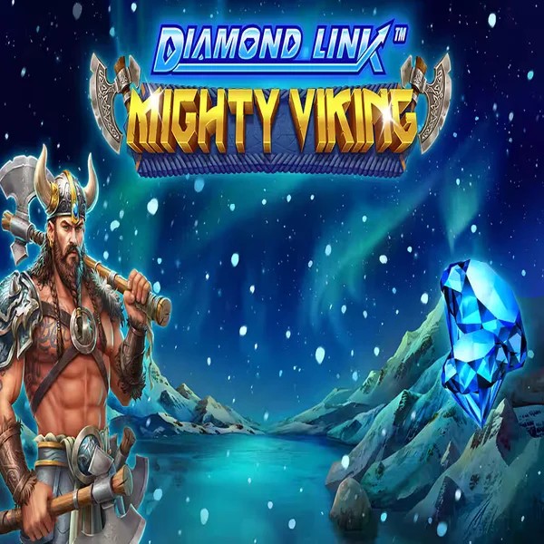 Diamond Link Mighty Viking casino game by Greentube – featured logo at Helabet