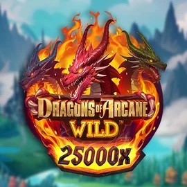 Dragons of Arcane Wild slot icon by Foxium, available at Helabet
