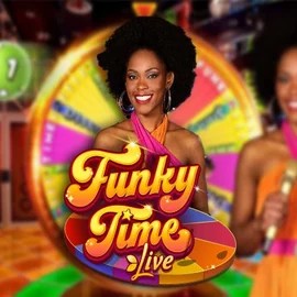 Live Casino logo of Funky Time from Evolution at Helabet