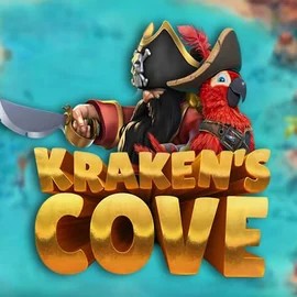 Krakens Cove slot logo by Relax Gaming at Helabet