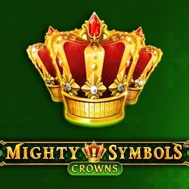 Slots logo of Mighty Symbols Crowns from Wazdan at Helabet