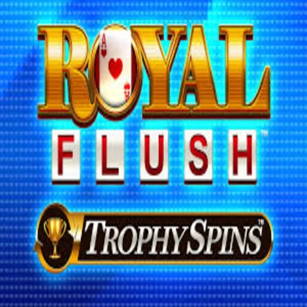 Official Slots logo: Royal Flush Trophy Spins by Greentube at Helabet