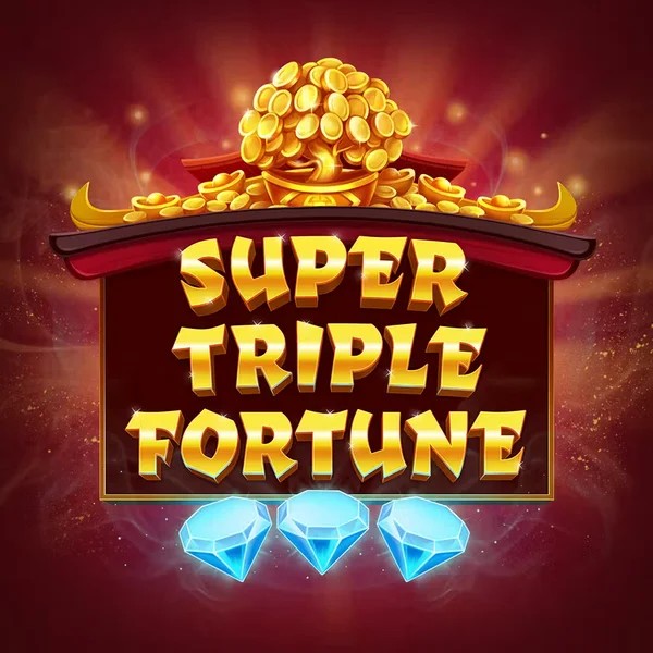 Super Triple Fortune logo – Slots by Greentube at Helabet
