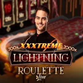 XXXtreme Lightning Roulette by Evolution, showcased at hela.bet – game logo